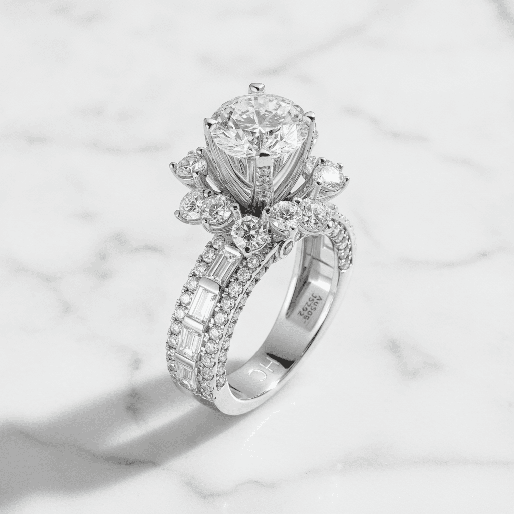 Pure Bliss 1ct Lab Diamond Ring – 10K White Gold