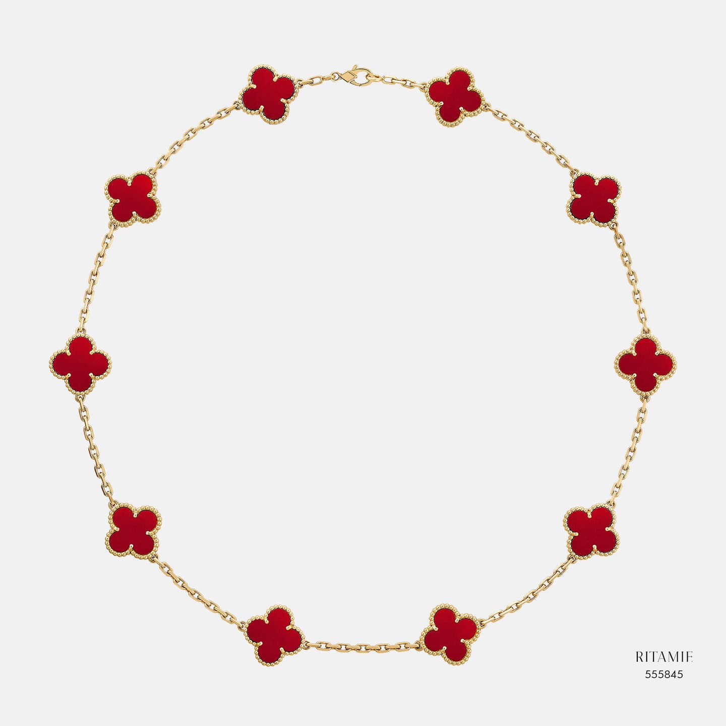 Crimson Grace Yellow Gold Necklace 555845