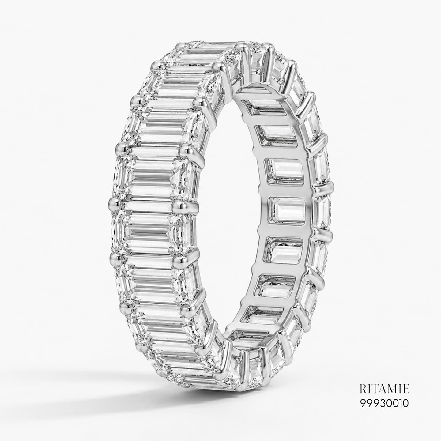 Emerald Cut Diamond Eternity Ring 99930010
