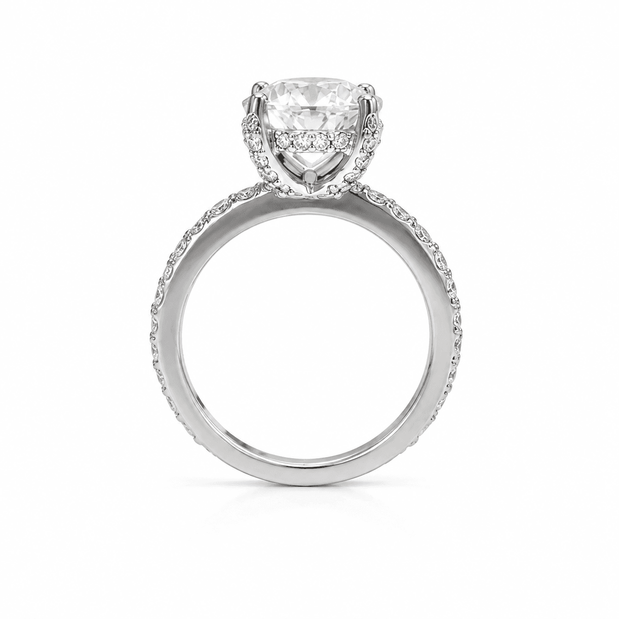 Diamond Pavé Engagement Ring 99930016
